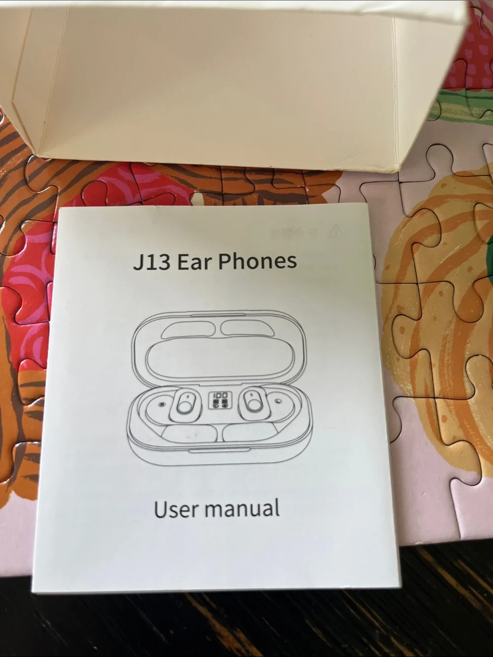 True Wireless Earbuds with Charging Case — Black